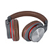 UNIQ Accessory UNIQ Wireless Koptelefoon Deep Bass - Bruin UNIQ Accessory UNIQ Wireless Koptelefoon Deep Bass - Bruin