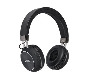 UNIQ Accessory UNIQ Wireless Casque Deep Bass - Round Shape - Noir UNIQ Accessory UNIQ Wireless Casque Deep Bass - Round Shape - Noir