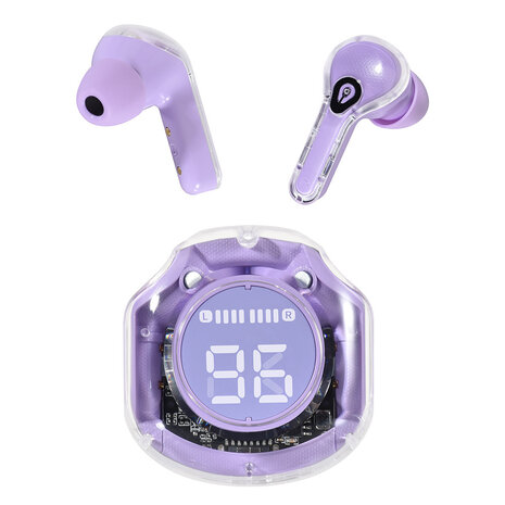 TUNIQ TUNIQ Ear Wireless Bouchons d'oreilles - Violet TUNIQ TUNIQ Ear Wireless Bouchons d'oreilles - Violet