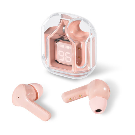 TUNIQ TUNIQ Stream Wireless Oordopje - Roze TUNIQ TUNIQ Stream Wireless Oordopje - Roze