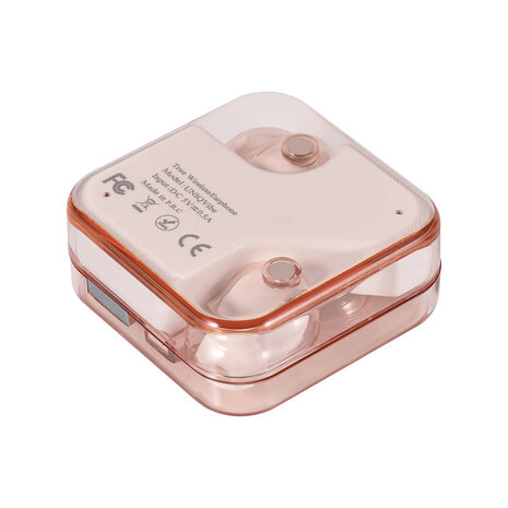 TUNIQ TUNIQ Vibe Wireless Oordopje - Roze TUNIQ TUNIQ Vibe Wireless Oordopje - Roze