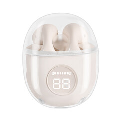 TUNIQ Wireless Oordopje Model Pulse - Beige