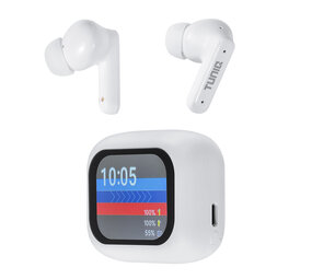 TUNIQ TUNIQ ScreenPods Wireless Bouchons d'oreilles Charging case - Blanc TUNIQ TUNIQ ScreenPods Wireless Bouchons d'oreilles Charging case - Blanc