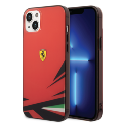 Ferrari iPhone 14 Plus & 15 Plus Back cover coque - Double Layer Print - Rouge