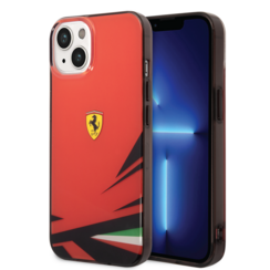 Ferrari iPhone 14 & 13 Back cover coque - Double Layer Print - Rouge