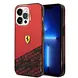 Ferrari Ferrari iPhone 14 Plus & 15 Plus Backcover hoesje - Bottom Scuderia Allover - Rood Ferrari Ferrari iPhone 14 Plus & 15 Plus Backcover hoesje - Bottom Scuderia Allover - Rood