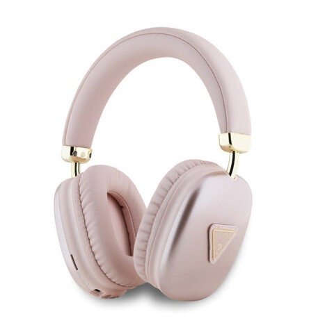 Guess Guess Bluetooth Headphones - Metalic Triangle Logo - Rosa Guess Guess Bluetooth Headphones - Metalic Triangle Logo - Rosa