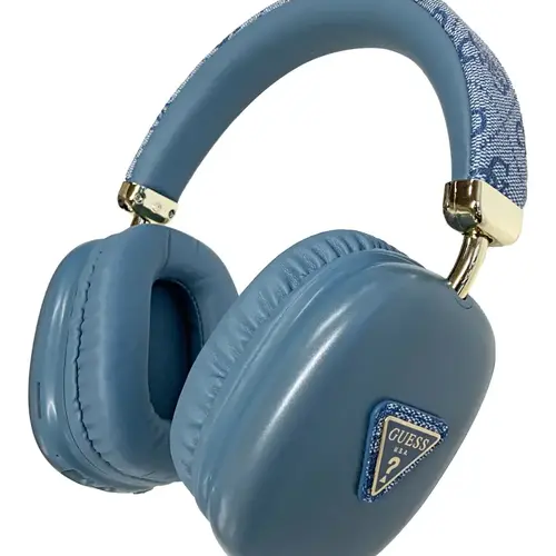 Guess Guess Bluetooth Headphones - Metalic Triangle Logo - Blau