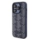 Lacoste Lacoste iPhone 15 Pro Backcover hoesje - The Blend Monogram - Navy