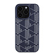 Lacoste Lacoste iPhone 15 Pro Back cover case - The Blend Monogram - Navy
