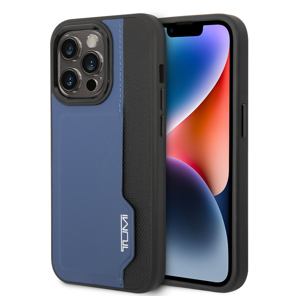 Tumi Tumi iPhone 14 Pro Max Back cover case - Blue Tumi Tumi iPhone 14 Pro Max Back cover case - Blue