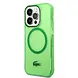 Lacoste Lacoste iPhone 15 Pro Backcover hoesje - Magsafe Transparent Case - Groen