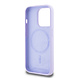 Karl Lagerfeld Karl Lagerfeld iPhone 14 & 13 Back cover case - Magsafe silicone KC Heads Ring - Purple Karl Lagerfeld Karl Lagerfeld iPhone 14 & 13 Back cover case - Magsafe silicone KC Heads Ring - Purple