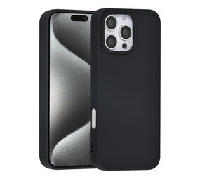 TUNIQ TUNIQ iPhone 16 Pro Max Back-Cover hul - TPU - Schwarz TUNIQ TUNIQ iPhone 16 Pro Max Back-Cover hul - TPU - Schwarz