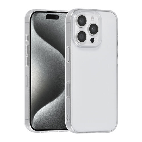 TUNIQ TUNIQ iPhone 16 Pro Back-Cover hul - TPU - Transparent