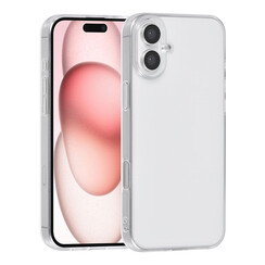 TUNIQ iPhone 16 Plus Back-Cover hul - TPU - Transparent