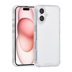 TUNIQ iPhone 16 Back cover case - Transparent - Antishock