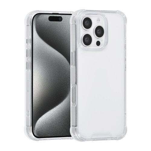 TUNIQ TUNIQ iPhone 16 Pro Back-Cover hul - Transparent - Antishock
