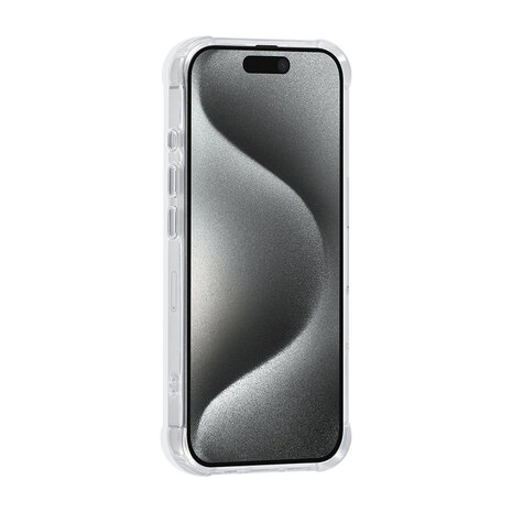 TUNIQ TUNIQ iPhone 16 Pro Back cover case - Transparent - Antishock TUNIQ TUNIQ iPhone 16 Pro Back cover case - Transparent - Antishock