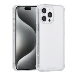 TUNIQ iPhone 16 Pro Max Back cover case - Transparent - Antishock