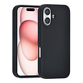 TUNIQ TUNIQ iPhone 16 Backcover hoesje - Premium Liquid silicone - Zwart