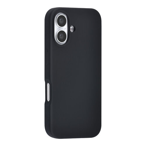 TUNIQ TUNIQ iPhone 16 Backcover hoesje - Premium Liquid silicone - Zwart