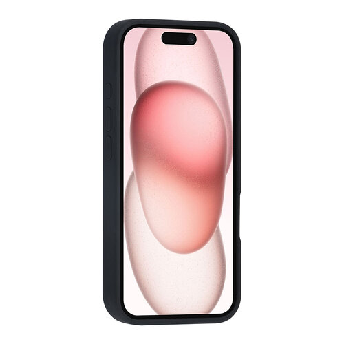 TUNIQ TUNIQ iPhone 16 Backcover hoesje - Premium Liquid silicone - Zwart