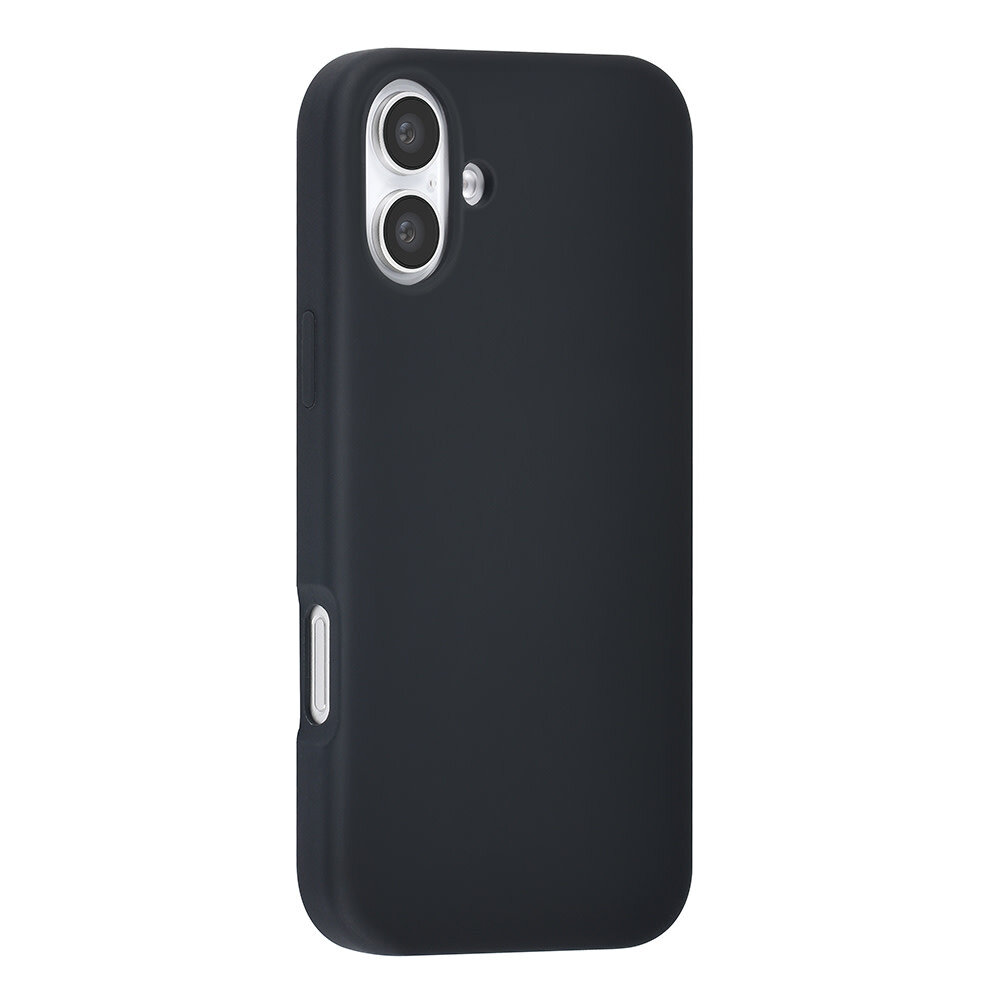TUNIQ TUNIQ iPhone 16 Plus Back cover case - Premium Liquid silicone - Black TUNIQ TUNIQ iPhone 16 Plus Back cover case - Premium Liquid silicone - Black