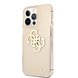 Guess Guess iPhone 13 Pro Backcover hoesje Glitter big gold 4G - Goud Guess Guess iPhone 13 Pro Backcover hoesje Glitter big gold 4G - Goud