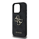 Guess Guess iPhone 16 Pro Max Backcover hoesje - 4G - Big Metal Logo - Zwart Guess Guess iPhone 16 Pro Max Backcover hoesje - 4G - Big Metal Logo - Zwart