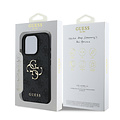 Guess Guess iPhone 16 Pro Max Back-Cover hul - 4G - Big Metal Logo - Schwarz