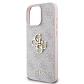 Guess Guess iPhone 16 Pro Max Back cover coque - 4G - Big Metal Logo - Rose
