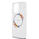 Guess Guess iPhone 13 Pro Backcover hoesje Magsafe IML flowers - Transparant Guess Guess iPhone 13 Pro Backcover hoesje Magsafe IML flowers - Transparant
