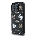 Guess Guess iPhone 16 Pro Back-Cover hul - Magsafe PU peony - Schwarz