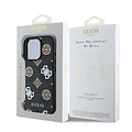 Guess Guess iPhone 16 Pro Back cover case - Magsafe PU peony - Black