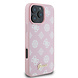 Guess Guess iPhone 16 Pro Back-Cover hul - Magsafe PU peony - Rosa Guess Guess iPhone 16 Pro Back-Cover hul - Magsafe PU peony - Rosa