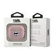 Karl Lagerfeld Karl Lagerfeld AirPods 3 AirPods Case Choupette head pin - Roze Karl Lagerfeld Karl Lagerfeld AirPods 3 AirPods Case Choupette head pin - Roze