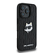 Karl Lagerfeld Karl Lagerfeld iPhone 16 Pro Back cover case - Monogram choupette head - Black Karl Lagerfeld Karl Lagerfeld iPhone 16 Pro Back cover case - Monogram choupette head - Black
