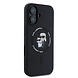 Karl Lagerfeld Karl Lagerfeld iPhone 16 Backcover hoesje - Magsafe - Silicone - KC Body Ring - Zwart Karl Lagerfeld Karl Lagerfeld iPhone 16 Backcover hoesje - Magsafe - Silicone - KC Body Ring - Zwart