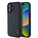 Mercedes-Benz Mercedes-Benz iPhone 16 Back-Cover hul - Curved stiches - Schwarz Mercedes-Benz Mercedes-Benz iPhone 16 Back-Cover hul - Curved stiches - Schwarz