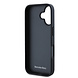 Mercedes-Benz Mercedes-Benz iPhone 16 Back-Cover hul - Curved stiches - Schwarz Mercedes-Benz Mercedes-Benz iPhone 16 Back-Cover hul - Curved stiches - Schwarz