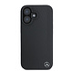 Mercedes-Benz Mercedes-Benz iPhone 16 Back-Cover hul - Magsafe - Real leather - Schwarz Mercedes-Benz Mercedes-Benz iPhone 16 Back-Cover hul - Magsafe - Real leather - Schwarz