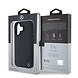 Mercedes-Benz Mercedes-Benz iPhone 16 Back-Cover hul - Magsafe - Real leather - Schwarz Mercedes-Benz Mercedes-Benz iPhone 16 Back-Cover hul - Magsafe - Real leather - Schwarz