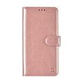 TUNIQ TUNIQ iPhone 16 Pro Book type housse Porte-cartes pour 3 cartes - Fermeture magnétique - Rose Gold