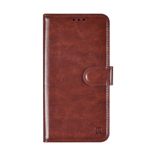 TUNIQ TUNIQ iPhone 16 Pro Book Case hoesje Pasjeshouder voor 3 pasjes - Hanger - Bruin
