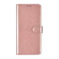 TUNIQ TUNIQ iPhone 16 Pro Max Book type case - Card holder for 3 cards - Magnetic closure - Rose Gold