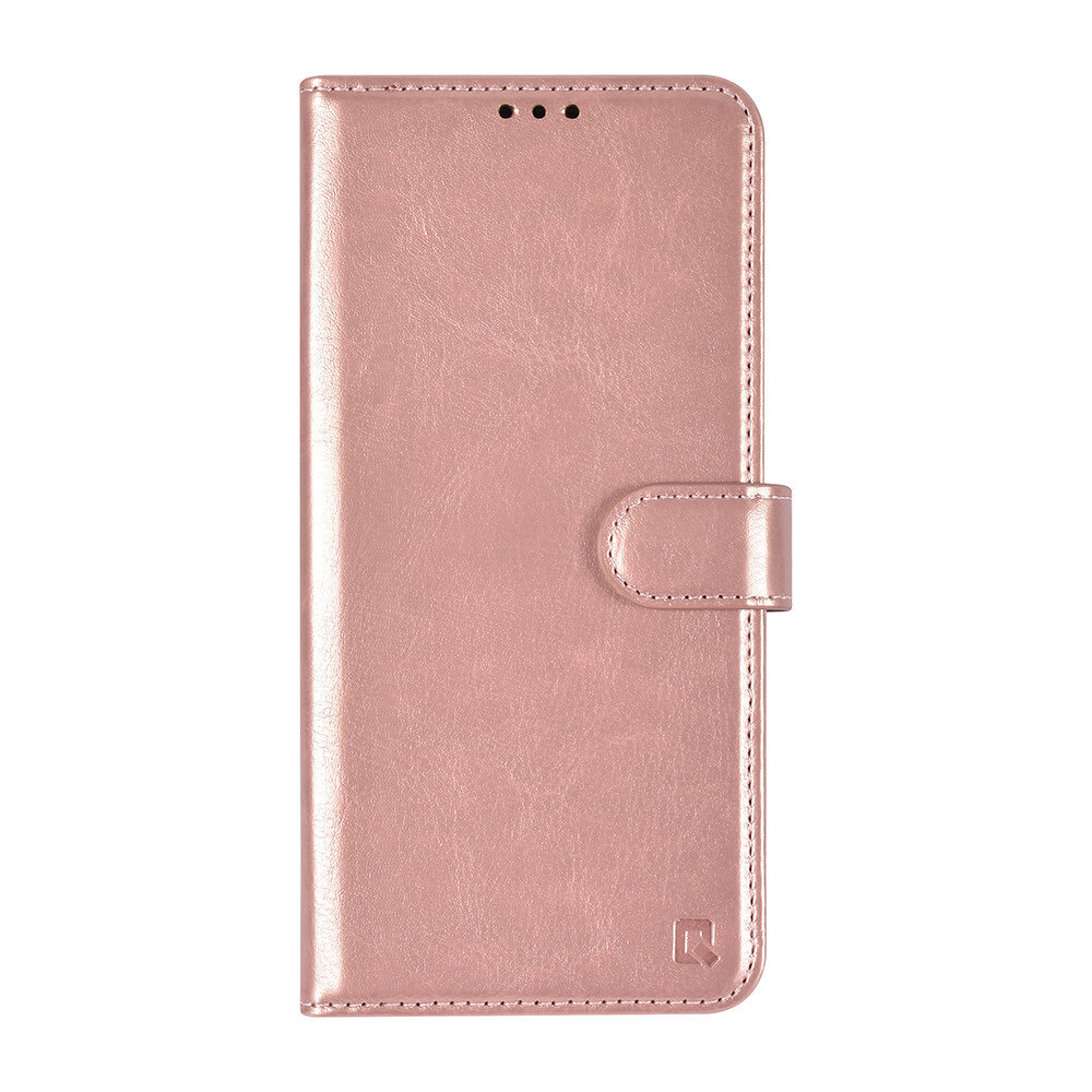 TUNIQ TUNIQ iPhone 16 Pro Max Book type case - Card holder for 3 cards - Magnetic closure - Rose Gold TUNIQ TUNIQ iPhone 16 Pro Max Book type case - Card holder for 3 cards - Magnetic closure - Rose Gold