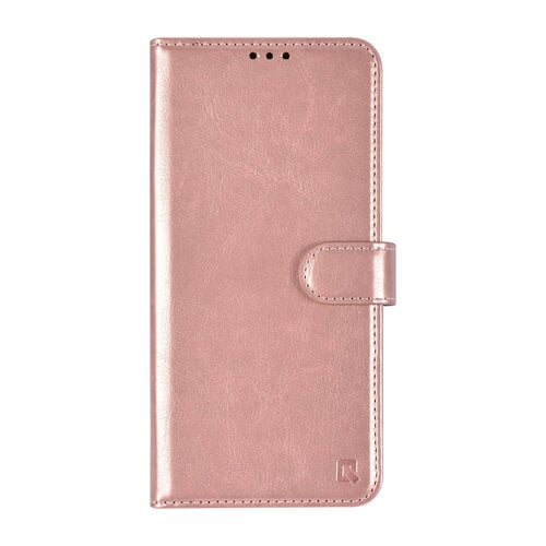 TUNIQ TUNIQ iPhone 16 Pro Max Book-Case hul - Kartenhalter für 3 Karten - Magnetverschluss - Rose Gold