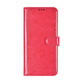 TUNIQ TUNIQ iPhone 16 Pro Max Book-Case hul - Kartenhalter für 3 Karten - Magnetverschluss - Hot Pink