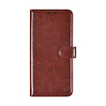 TUNIQ TUNIQ iPhone 16 Pro Max Book Case hoesje Pasjeshouder voor 3 pasjes - Hanger - Bruin